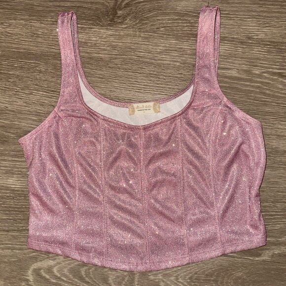 Altar’d State Sparkly Tank Top - Picture 1 of 8